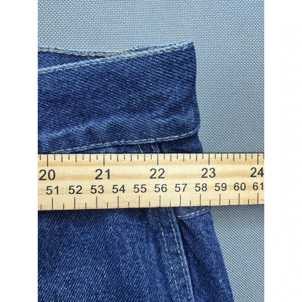 Texas‎ Tuff Mens Blue Denim Carpenter Workwear Jeans Hammer Loop 44x32